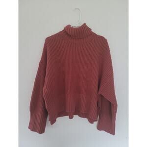 Madewell Women's Turtle Neck Knitted Sweater size XL‎ New #14